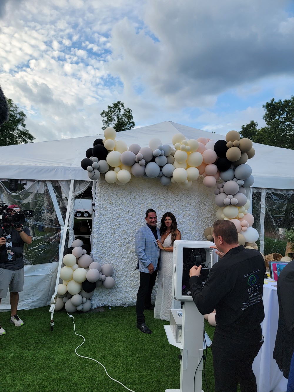 Spectacular Rehearsal Dinner Photo Booth in West Orange, NJ - For CELEBRITY Star TERESA GIUDICE from The REAL HOUSEWIVES of NEW JERSEY